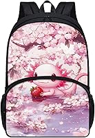 Vista 73 de American Flag Fire Galaxy Pattern Kids Backpack for Boys Girls Elementary Students Bookbag Middle School Bag Lightweight Children Travel Bag