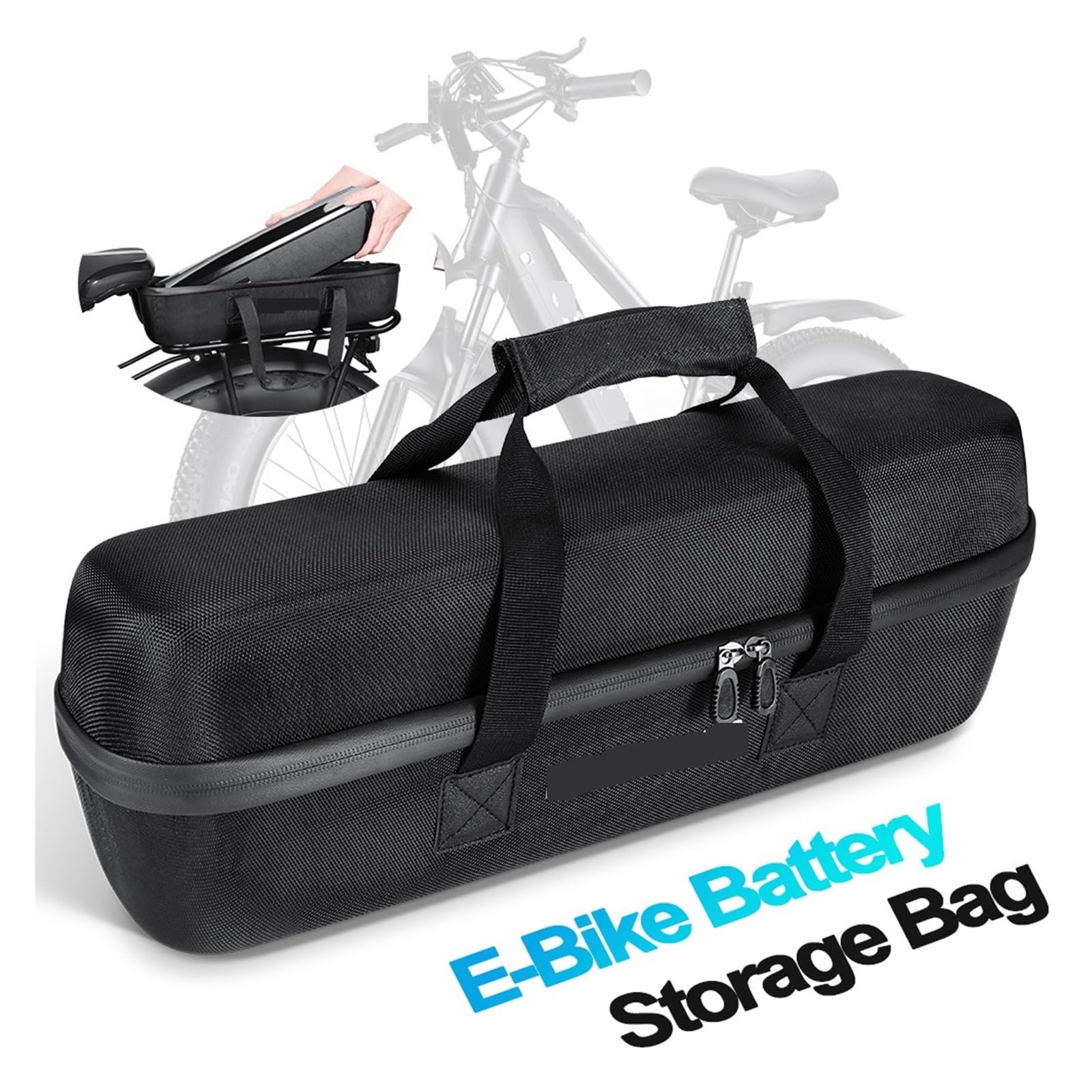 Borsa portaoggetti for batteria da mountain bike da 10 litri Borsa da ciclismo for bicicletta impermeabile 1 pezzo