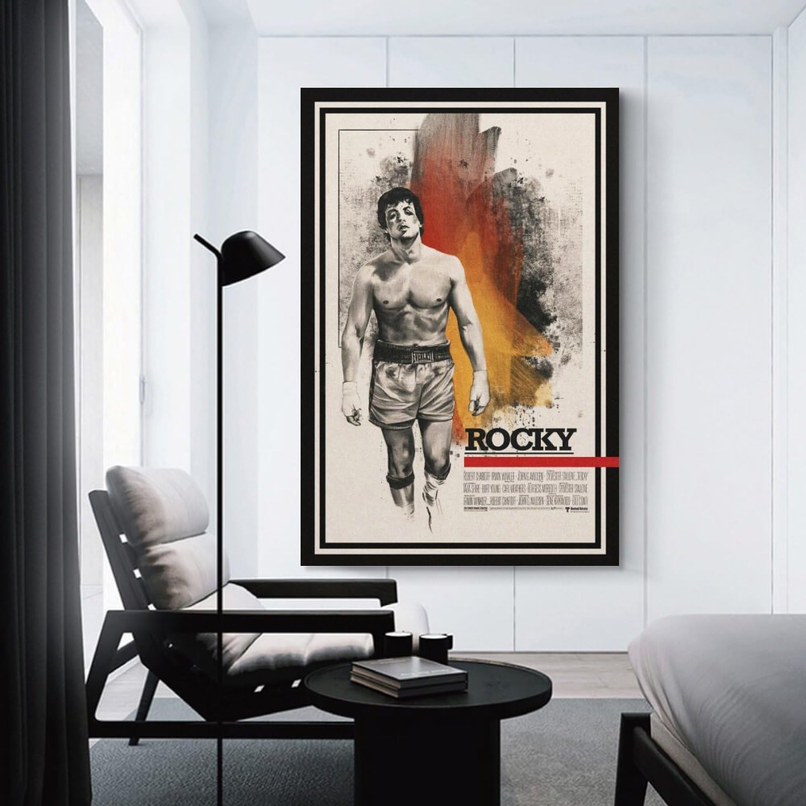 【額縁付き】 映画 Rocky（ロッキー） A2 ポスター オシャレ部屋 額縁付き】 ROCKY（ロッキー） A2ポスター - メルカリ