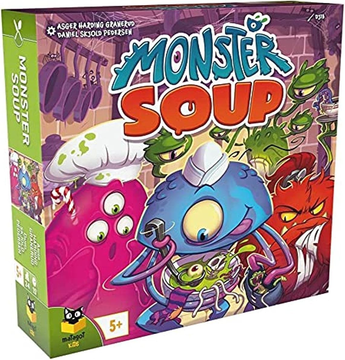 Monster Soup - Juego de Mesa en Francés, Inglés y Alemán