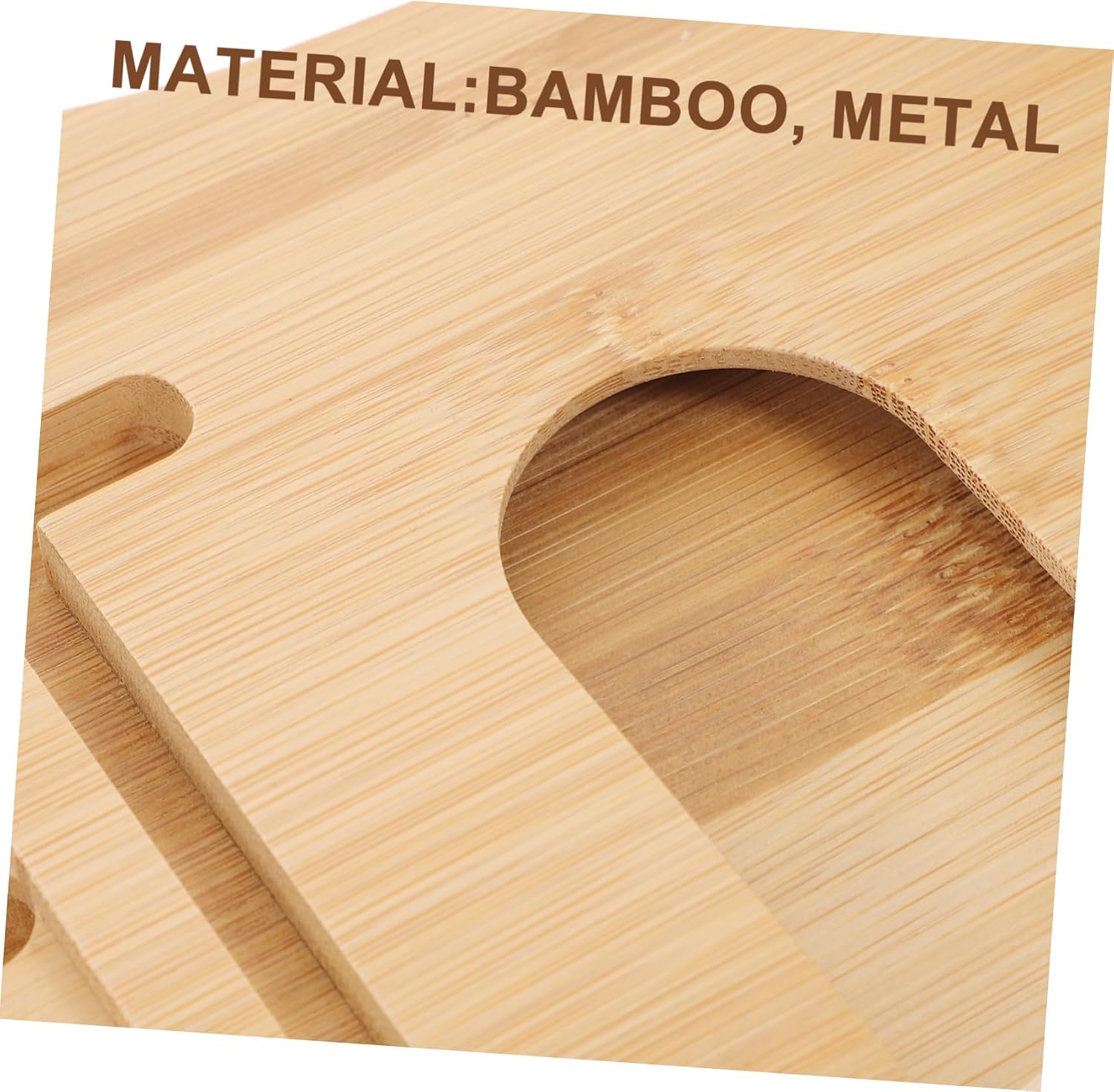 Holibanna Bathtub Shelf Tray Bath Magazine Holder Bamboo Tub Table for Reading Relaxation