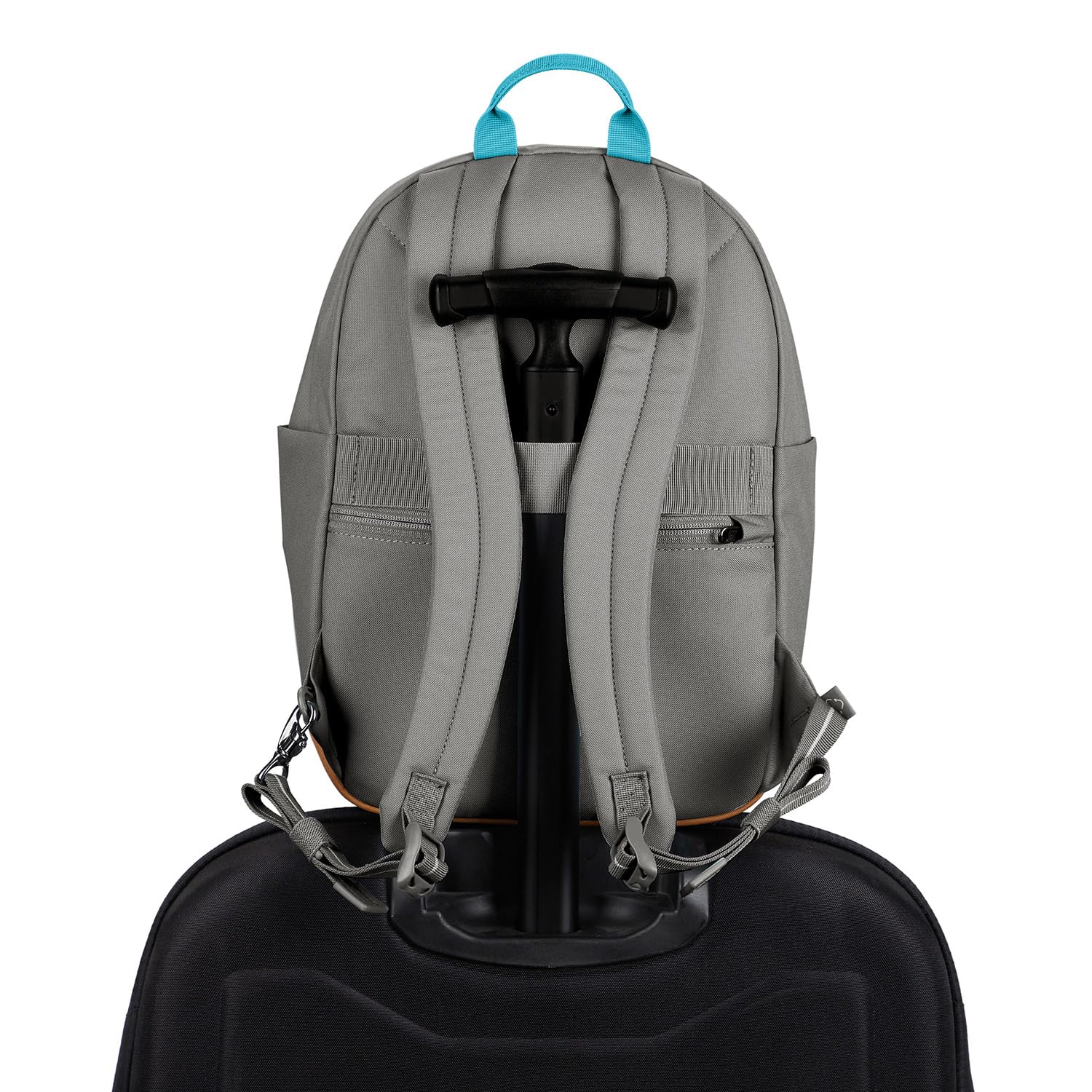 Pacsafe Go Anti-Diebstahl-Rucksack, 15 l, Stein, 15 Litre