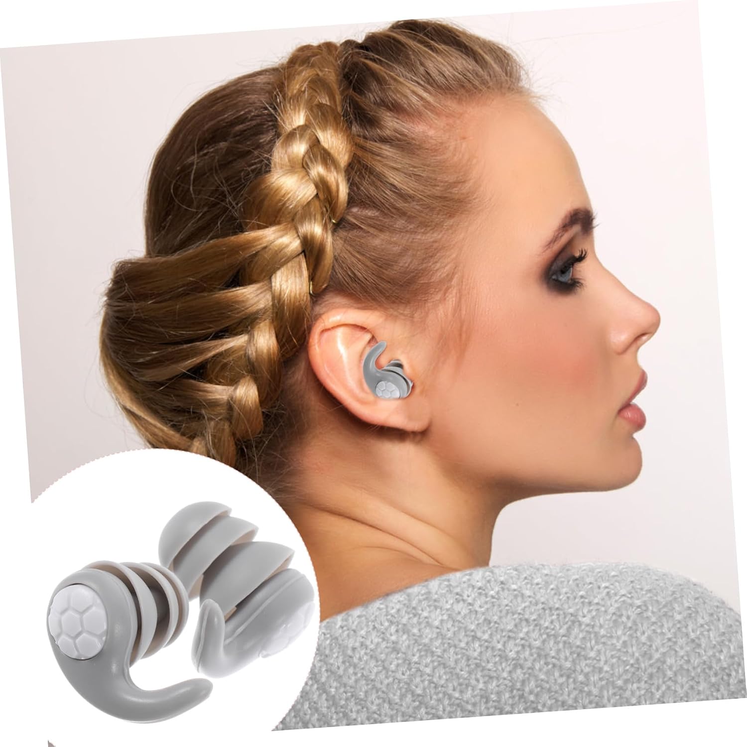 1 Pair Swimming Surfing Diving Comfortable Noise Reduction Ear Protection for Students and Adults Flexible Design for Superior Fit