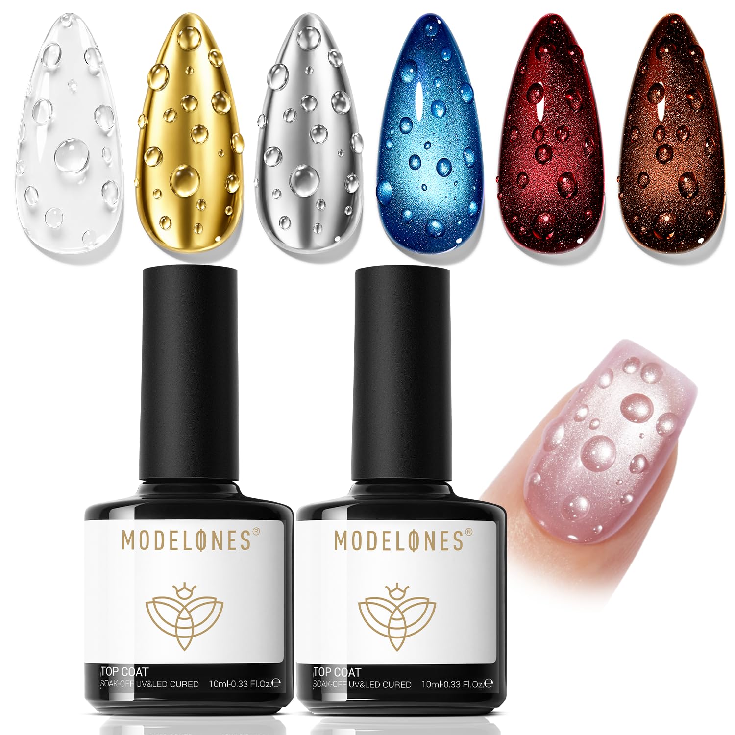 Modelones Builder Nail Gel - 6 Colors -14 Modelones Builder Nail Gel - 6 Colors -14