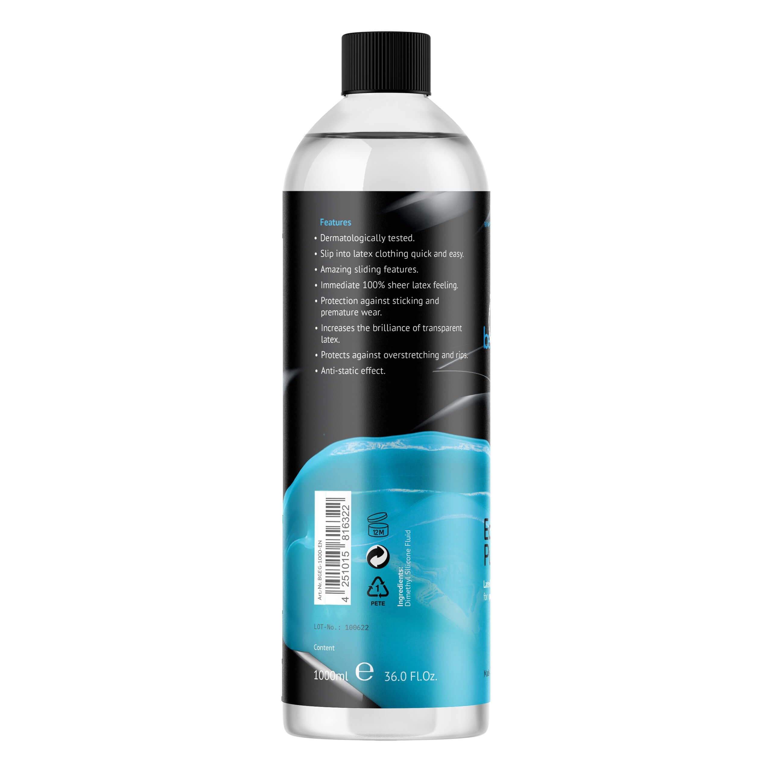 Kit per la cura del lattice – Perfect Shine-Latex Polish – Easy Glide Latex Medicazione ausilio speciale lavaggio in lattice detergente speciale