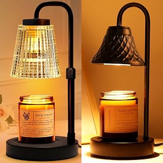 Electric Candle Warmer Lamp with Timer, Wax Warmer for Scented Wax Embellish Life, Relieve Stress, Fall Asleep Easily fits All Candle Jar - Candle Lamp for Home Decor Gifts