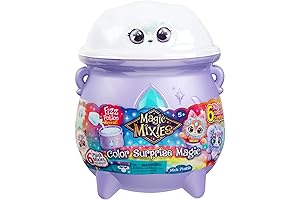 Pack of 1,Magic Mixies Color Surprise Magic Cauldron. Reveal a Mixie Plushie...