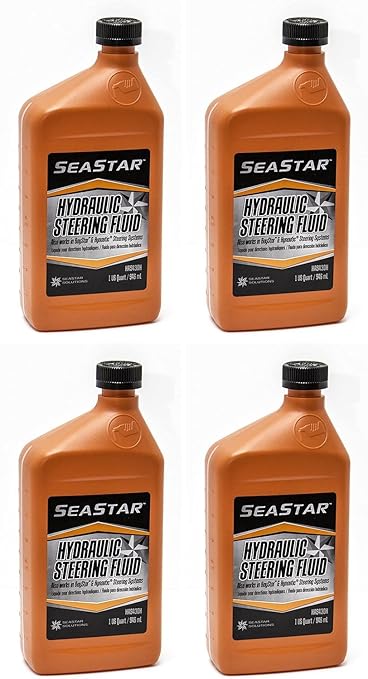 Hydraulic Steering Fluid, HA5430H, 1 Quart (Four Pack)
