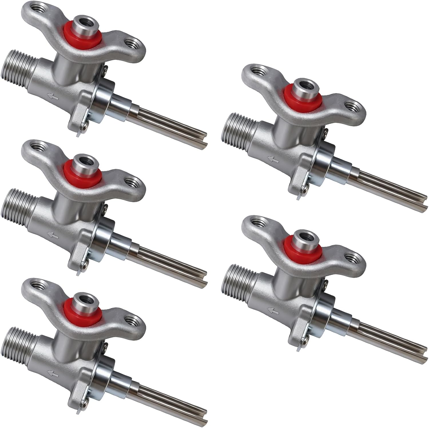 5PC DG94-00933B Range Surface Burner Valve DG94-00933A Surface Burner Valve Rear Fits for Samsung Range/Stove/Ovens Replaceable 4011494 AP5967693 PS11720720 EAP11720720