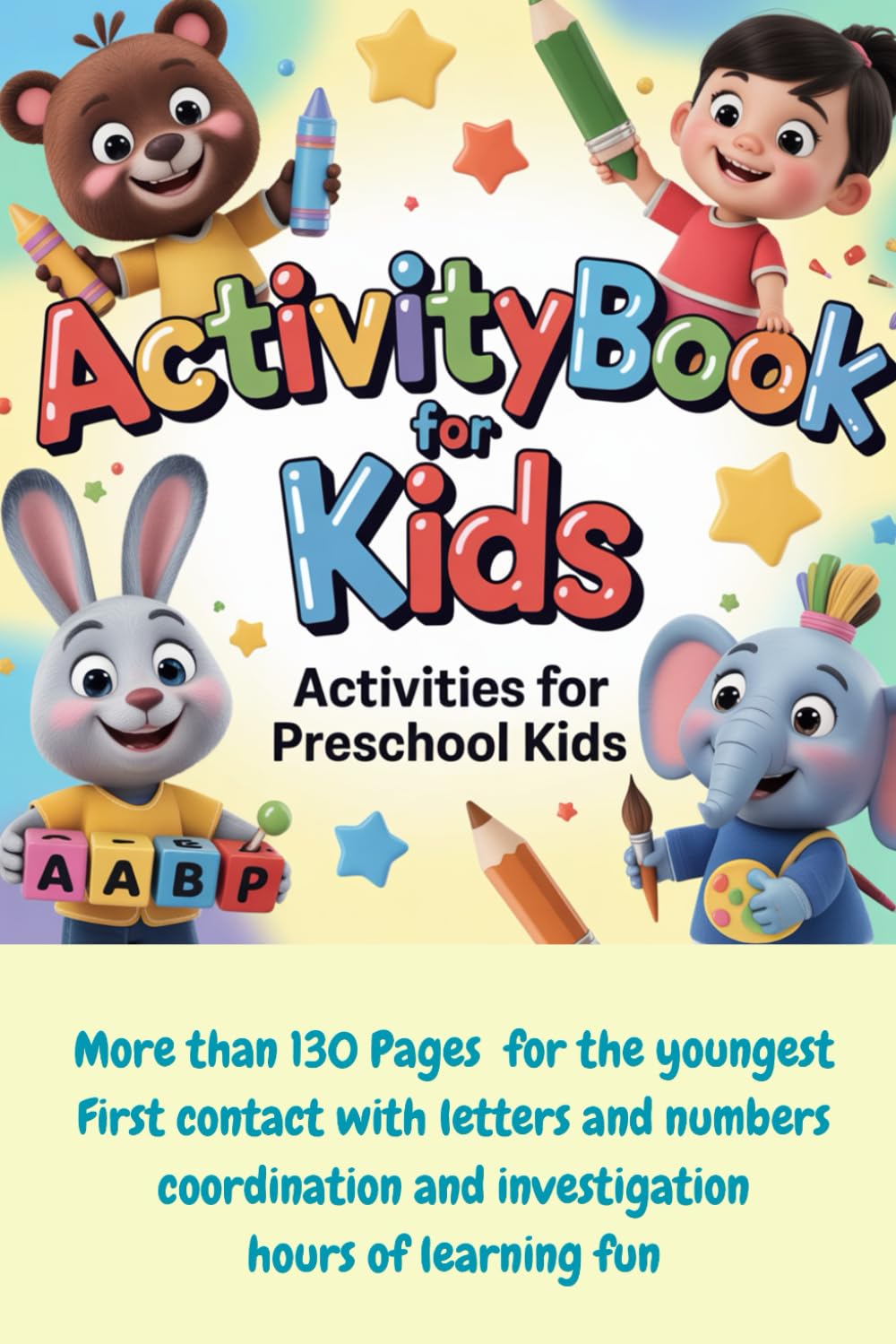 Activity Book for Kids: Activity for Preschool kids