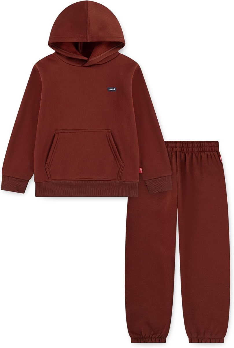 Conjunto de 2 piezas con sudadera con capucha y pantalón jogger para bebé