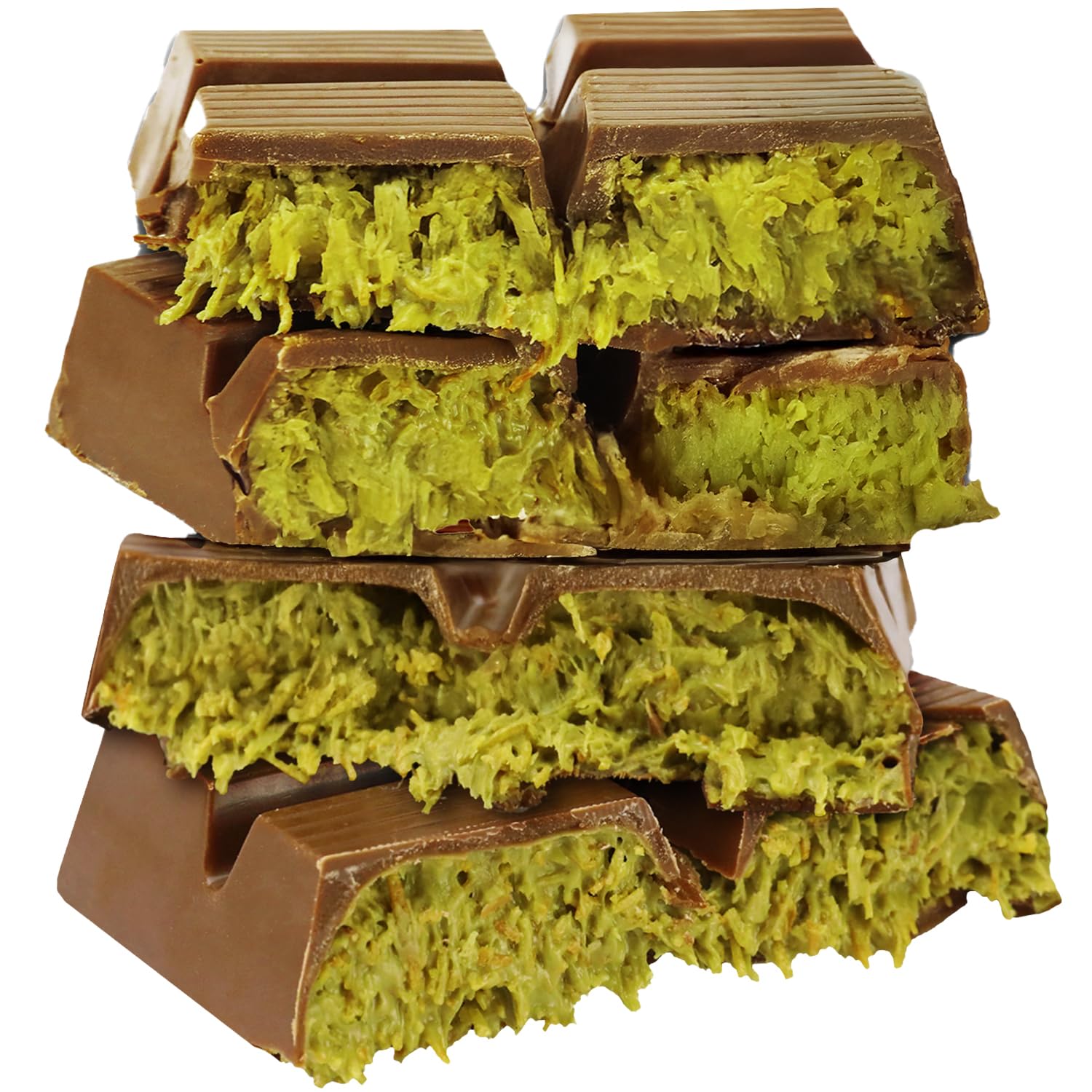 Crispy Dubai Kunafa Bar – 7 oz | Filled with Pistachio Cream and Knafeh| Gourmet Middle Eastern Dessert Treat