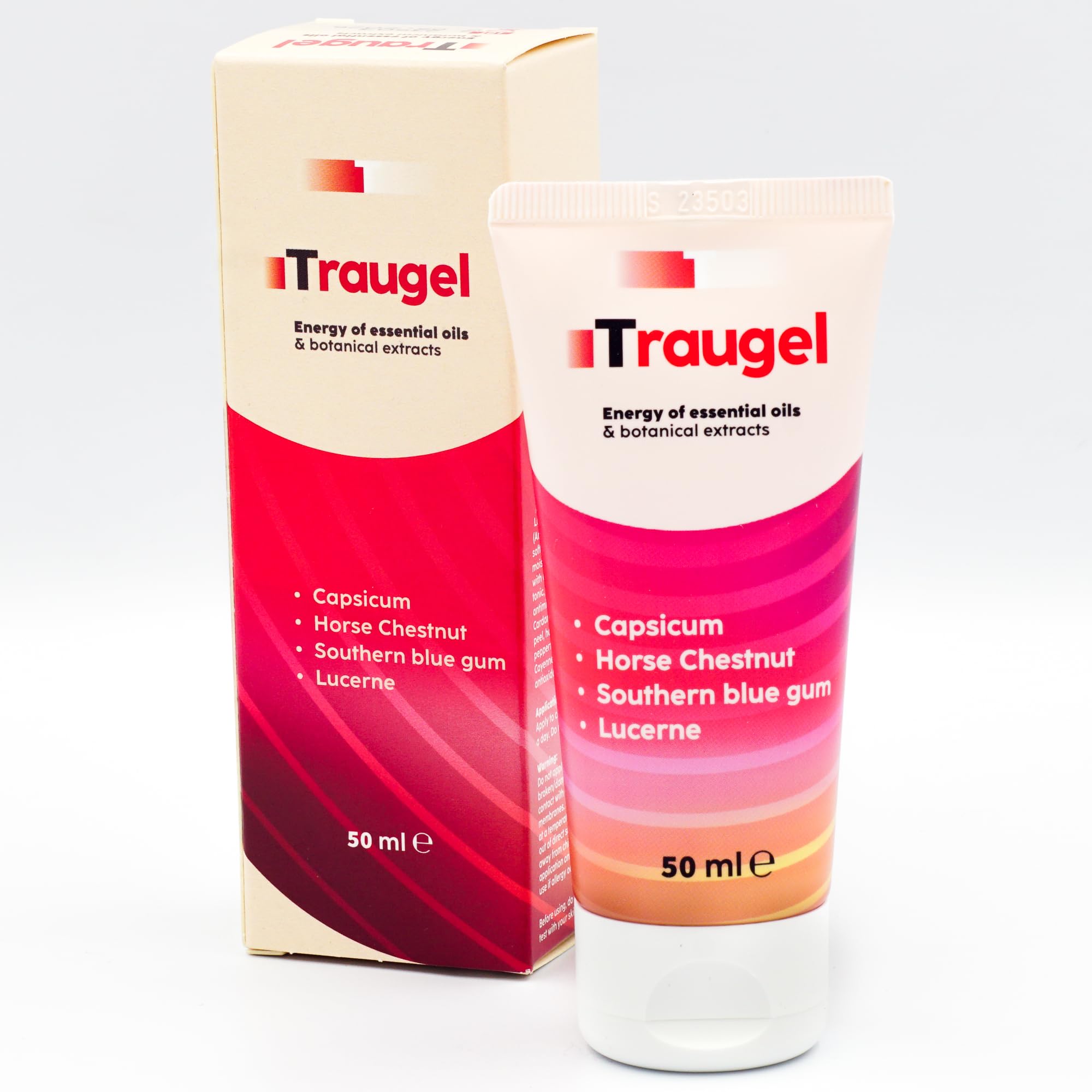 Traugel - per il dolore alle articolazioni, ai muscoli e alle ossa, rigenera e tonifica la pelle. 50 ml.