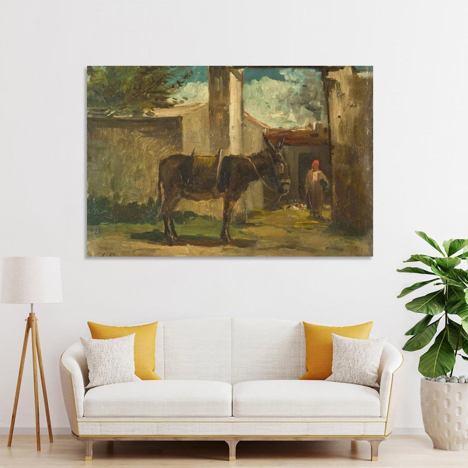 Amazon.co.jp: Camille Pissarro カミーユ・ピサロ 《モンモランシーの