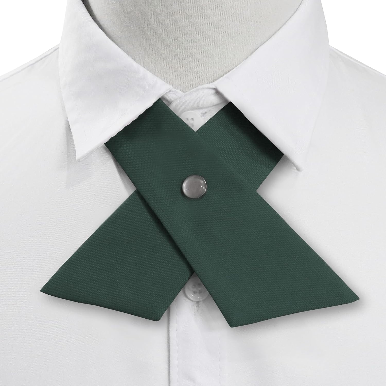 Criss-cross Bow Tie Solid Color Bowtie for Women Casual Work Daily | Easy to Wear, Two-way Styling, Multiple Color Options, Suitable for Parties Dates Commuting Celebrations Ceremonies