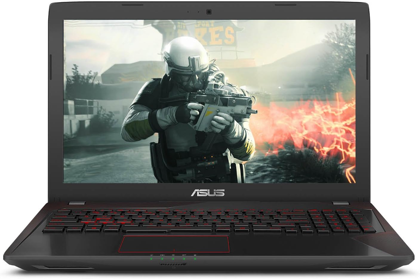 ASUS ZX53VW 15.6" Gaming Laptop, NVIDIA, GTX 960M 4GB, FHD, Intel Core i5-6300HQ, 8GB DDR4, 512GB SSD, Backlit keyboard, Microsoft signature image, Anti-Glare Matte Display.