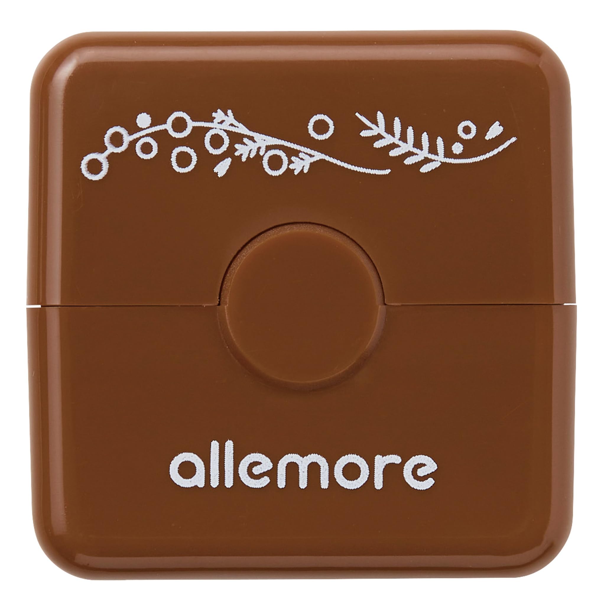 Artline Nototo Roller Stamp (Mimoza) Compact Stamps for Diary and Journal, Oil-Based Sepia Ink, Includes Refill Stamp Ink - Pre-Inked and Non-Bleed Scrapbooking & Stamping Supplies