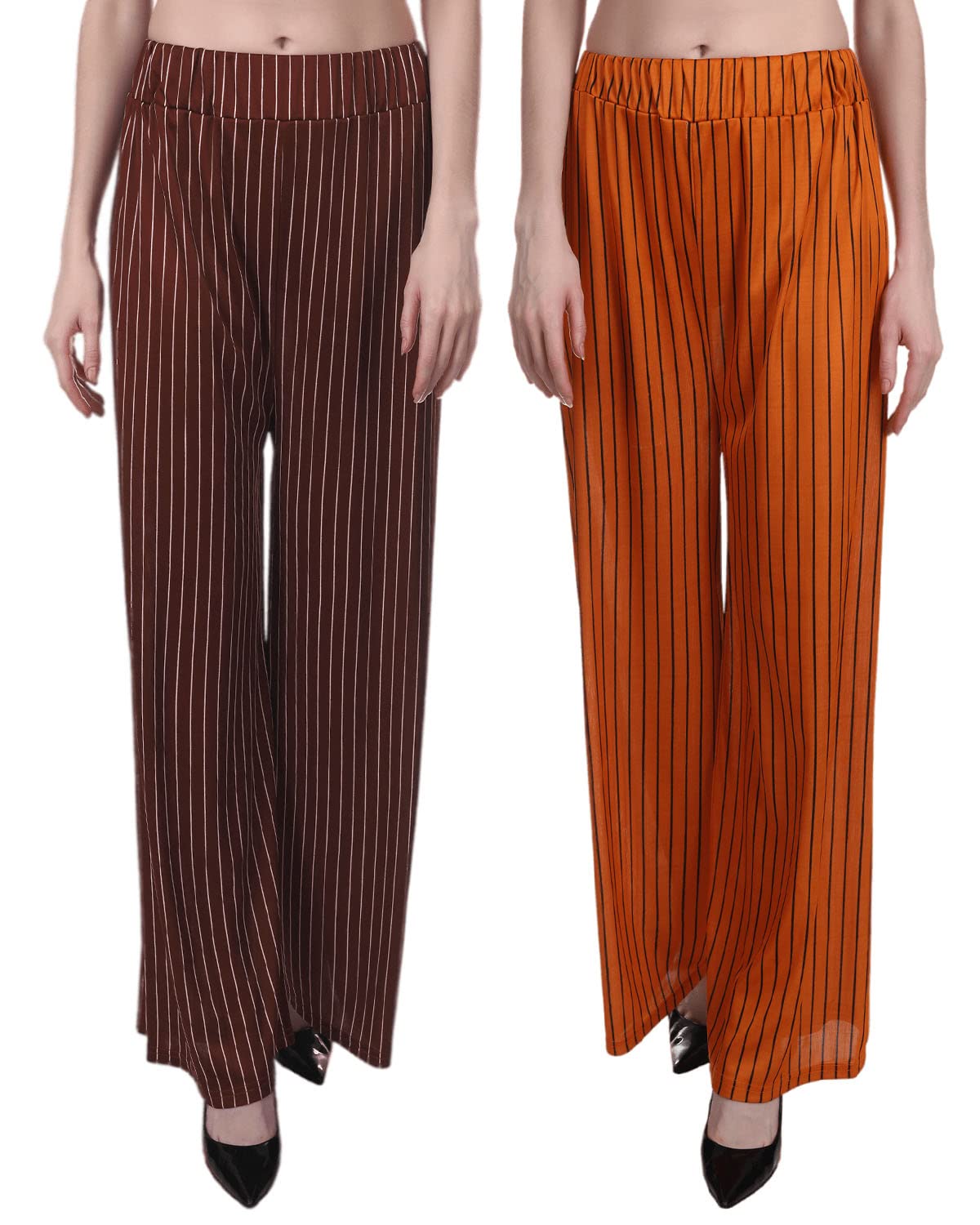 Striped/Lining/Printed/Loose fit Palazzo Pant for Women & Girls-image-28