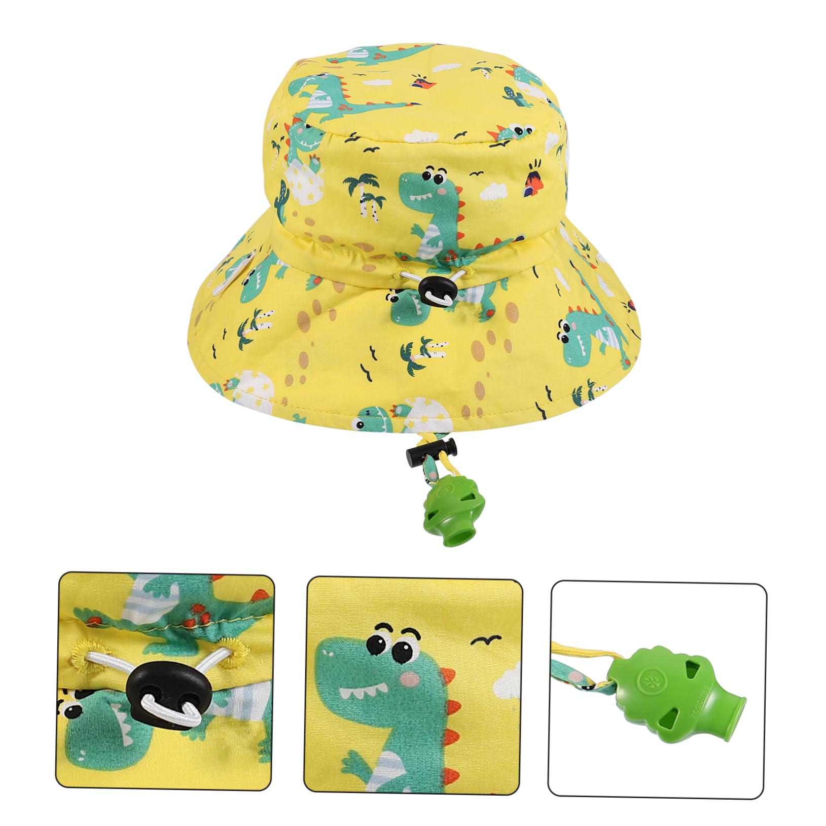 Sombrero Gorro Sol Sun Hat Sunscreen Gorro Bucket Kinder Solar Gorro protección Solar Caps Tejido: 100% algodón; Forro: 100% poliéster Yellow