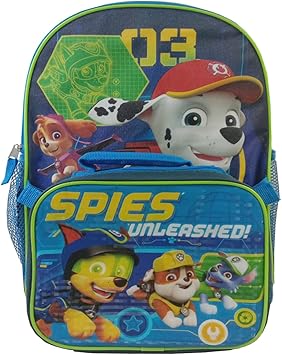 paw patrol light up backpack