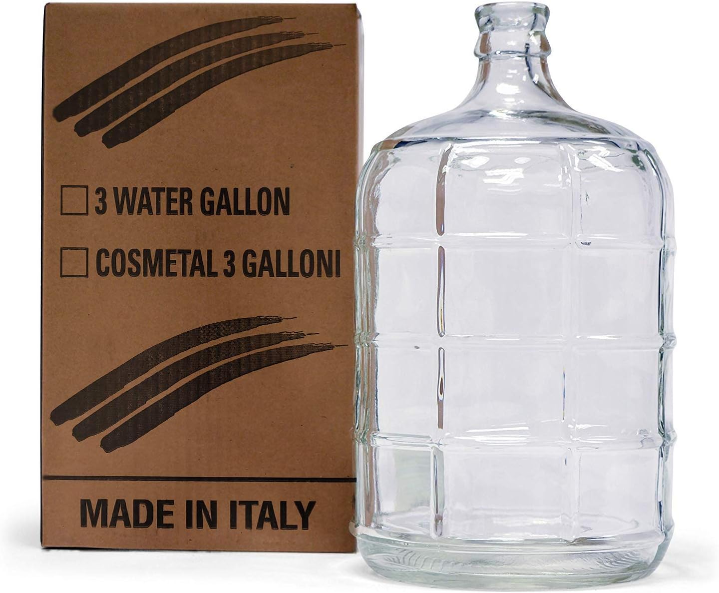 E.C. Kraus 3 gal Glass Carboy