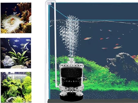 Mini Aquarium Filter Bio,Small Fish Tank Bio Sponge Filter,Small Fish Internal Filter for 1-30 Gal