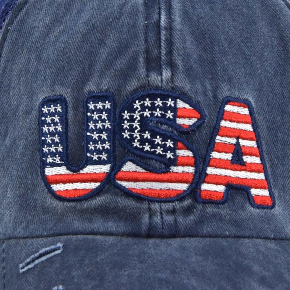 Cappello Baseball Regolabile Trade Winds - MARPAT CAMO Navy Con Ricamo Lettera - Unisex