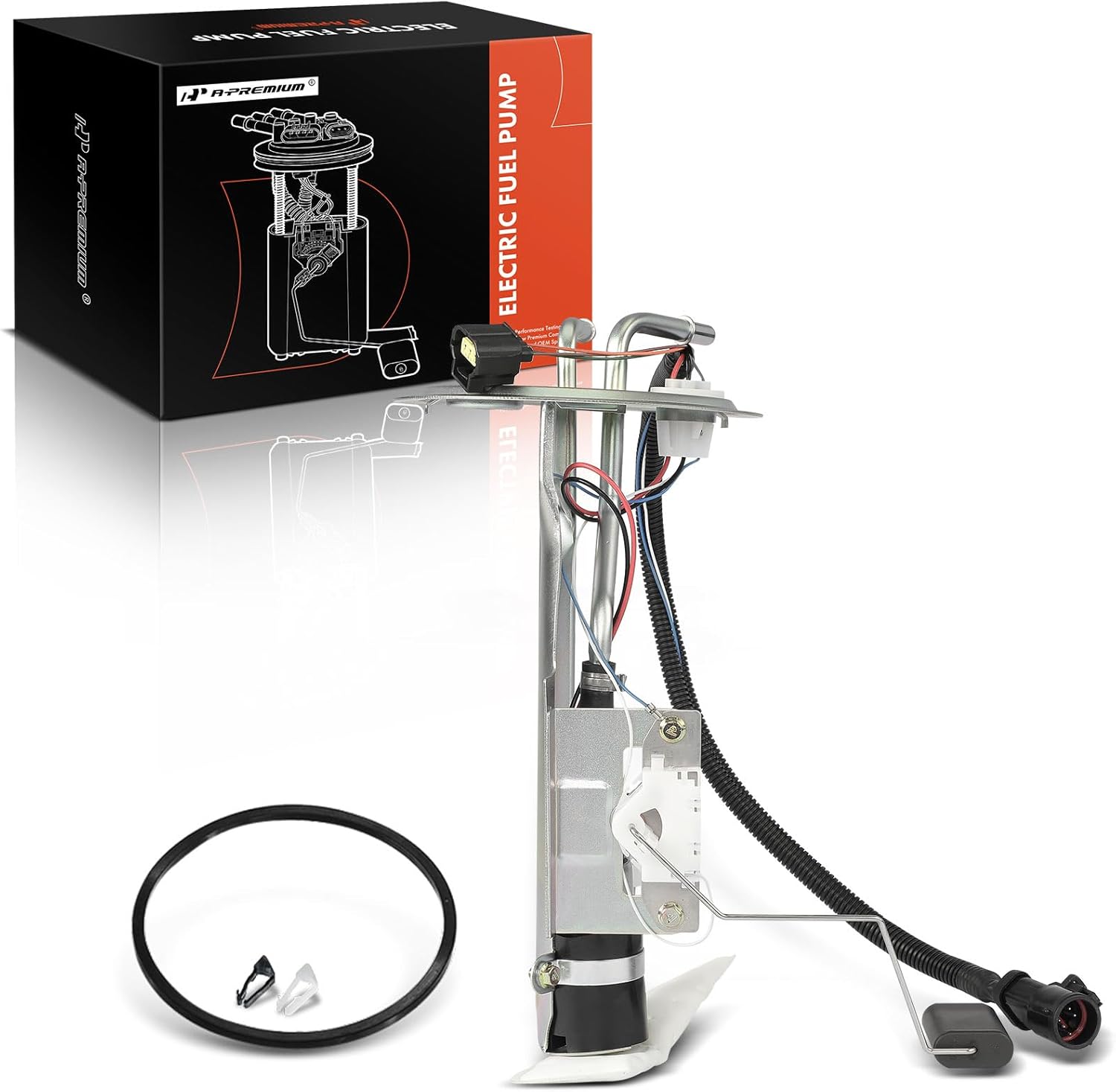 A-Premium Electric Fuel Pump Assembly with Sending Unit Compatible with Ford Expedition 1997 1998, V8 4.6L 5.4L, Gas, RWD, Replace# F75Z-9A407EA