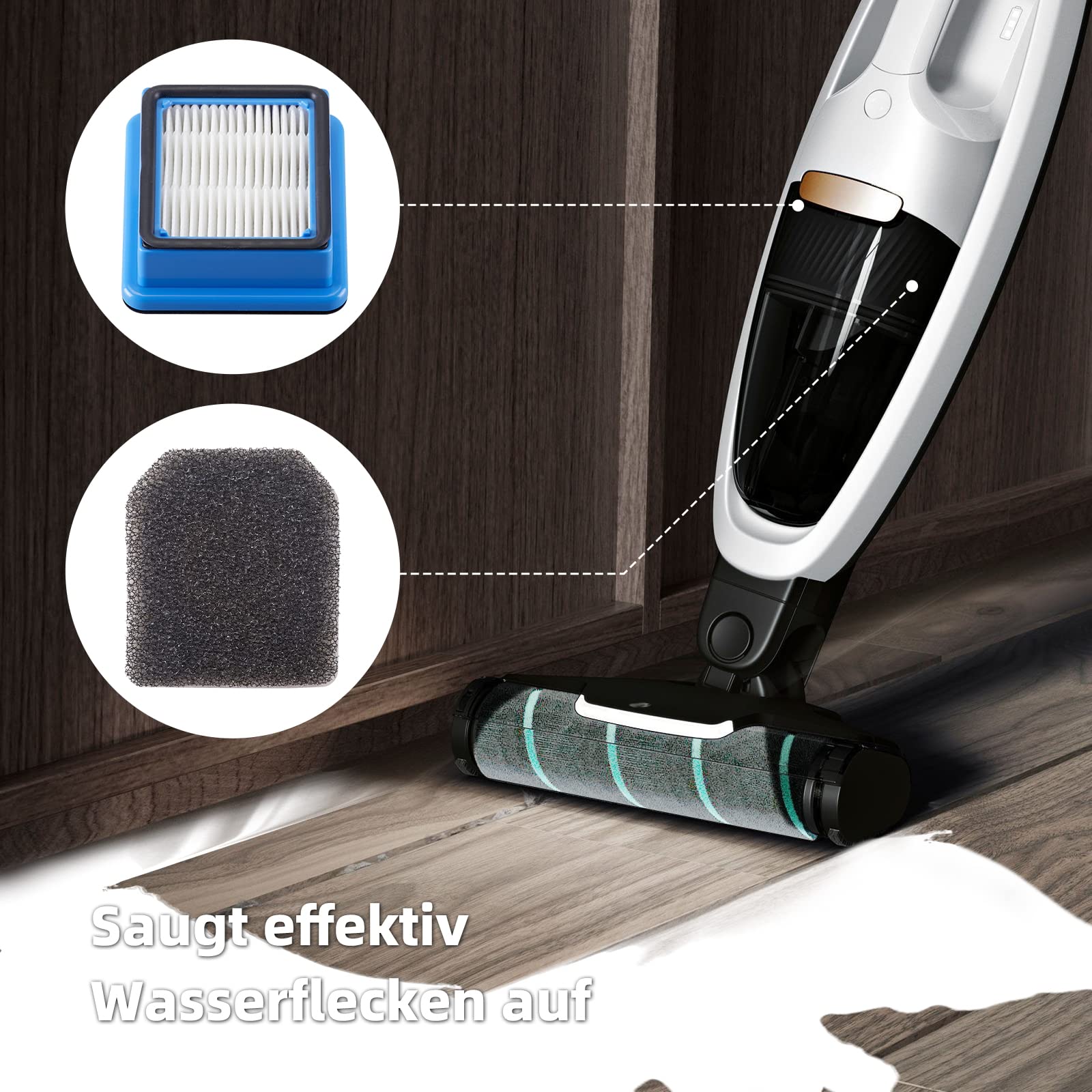 Filtro di ricambio AEG per aspirapolvere QX6 QX7 QX8-2 2pz [ASKW1