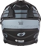 O'NEAL Enduro Casque Sierra R, Noir Gris, M, 0818-0 - 5
