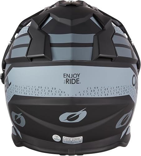 O'NEAL Enduro Casque Sierra R, Noir Gris, M, 0818-0 - 5