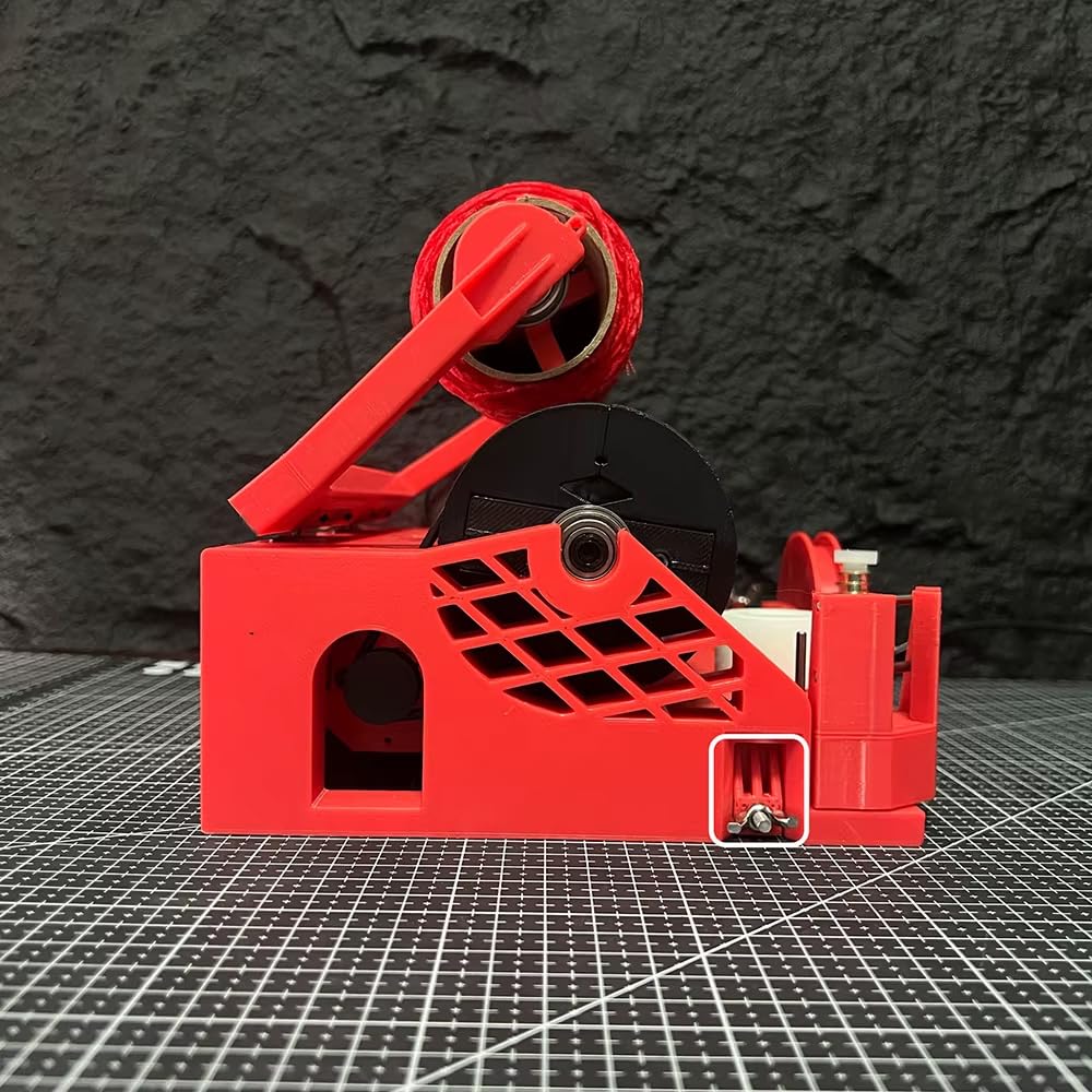 Toplionace Tragbarer Elektrischer Mini Garnwickler mit Längenberechnung und Gewichtserkennung für Den Tisch.