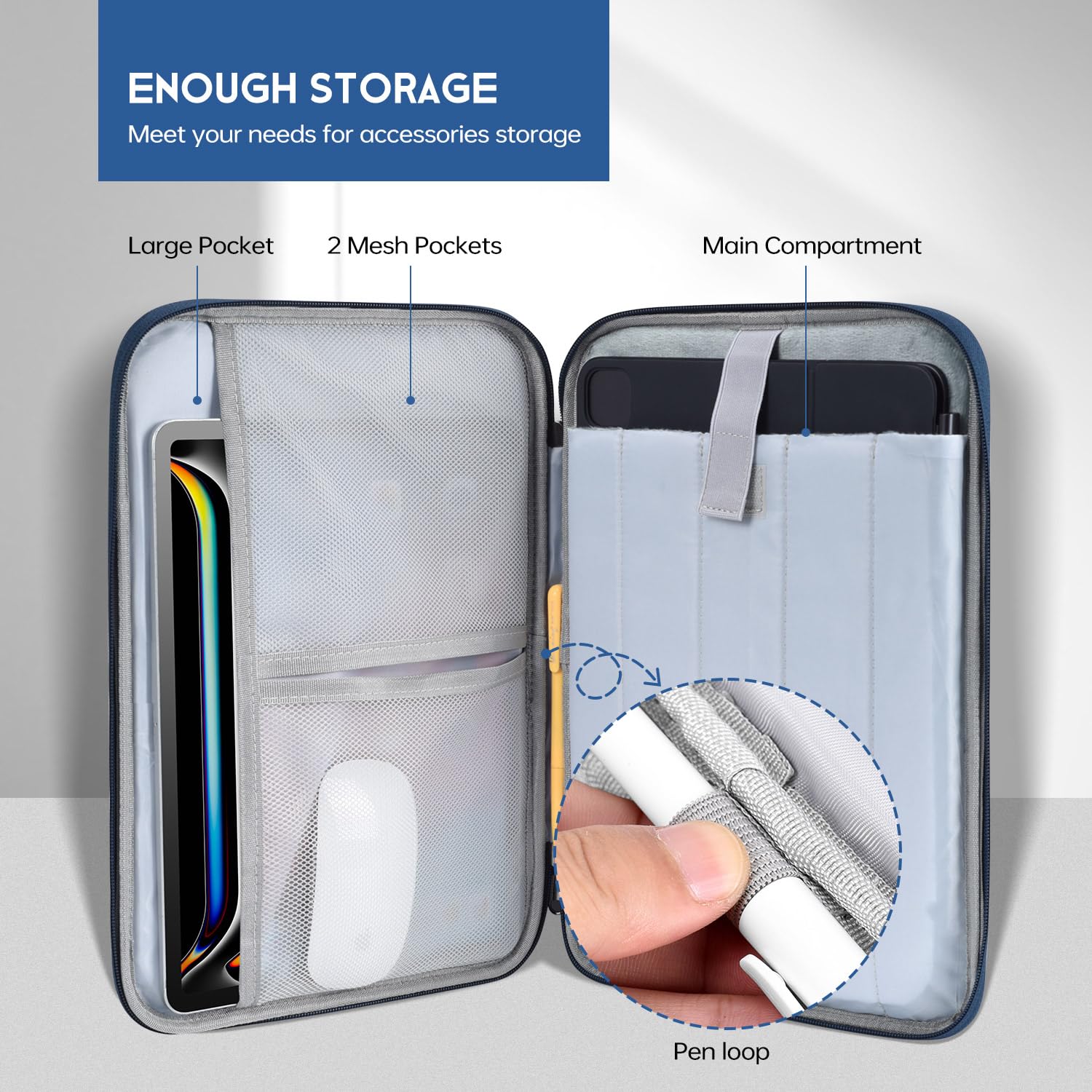 Amazon.com: 13 inch iPad Pro Case Sleeve for Apple 13 Inch iPad