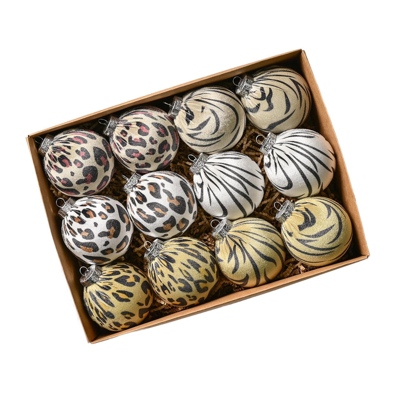 Boules de Noël Décoratives Incassables aux finitions soignées pour sapin
