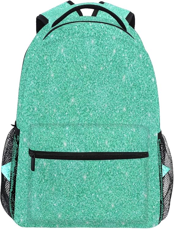 turquoise bookbag