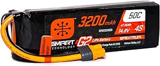 Spektrum 14.8V 3200mAh 4S 50C Smart LiPo G2: IC3, SPMX324S50