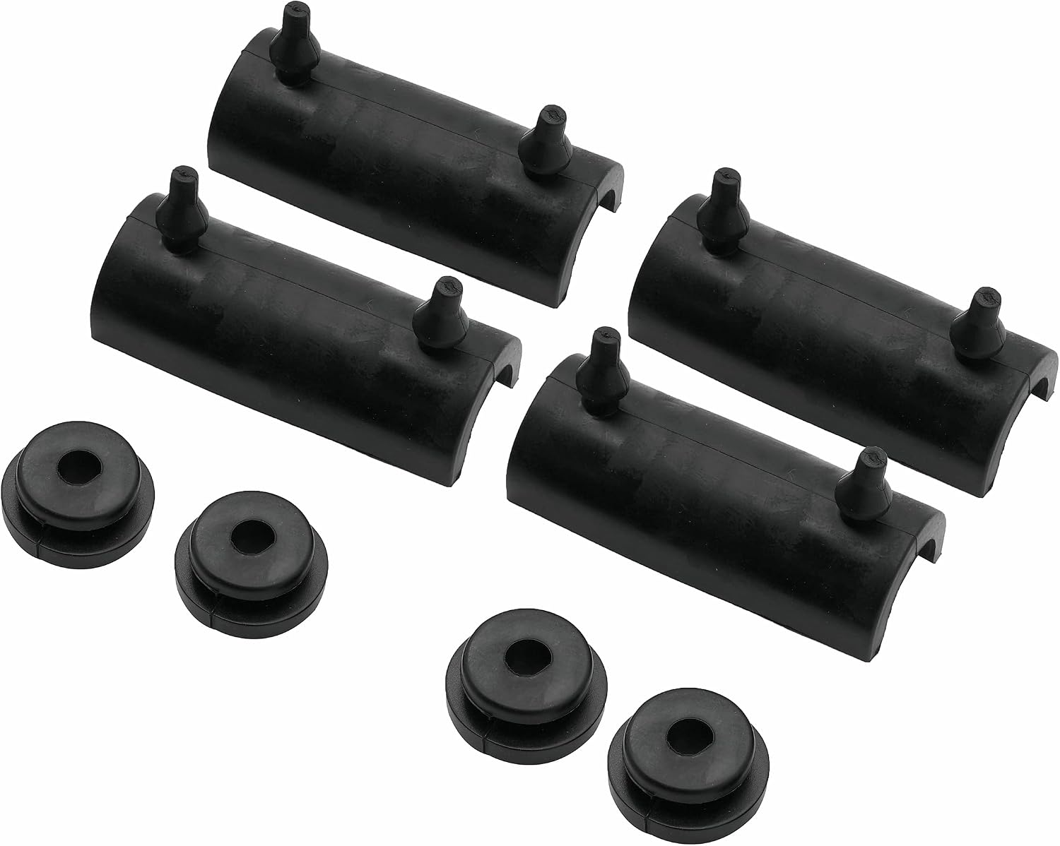 Rubber Grommet Support Mount Cushion Fit for Harley Saddlebag | 2014-2025 Rubber Mount Touring Street Glide/Electra Glide/Road Glide/Road King