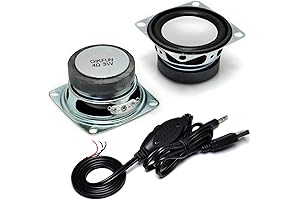 Gikfun Dual 2&quot; Full Range Audio Speaker Stereo Woofer DIY Kit