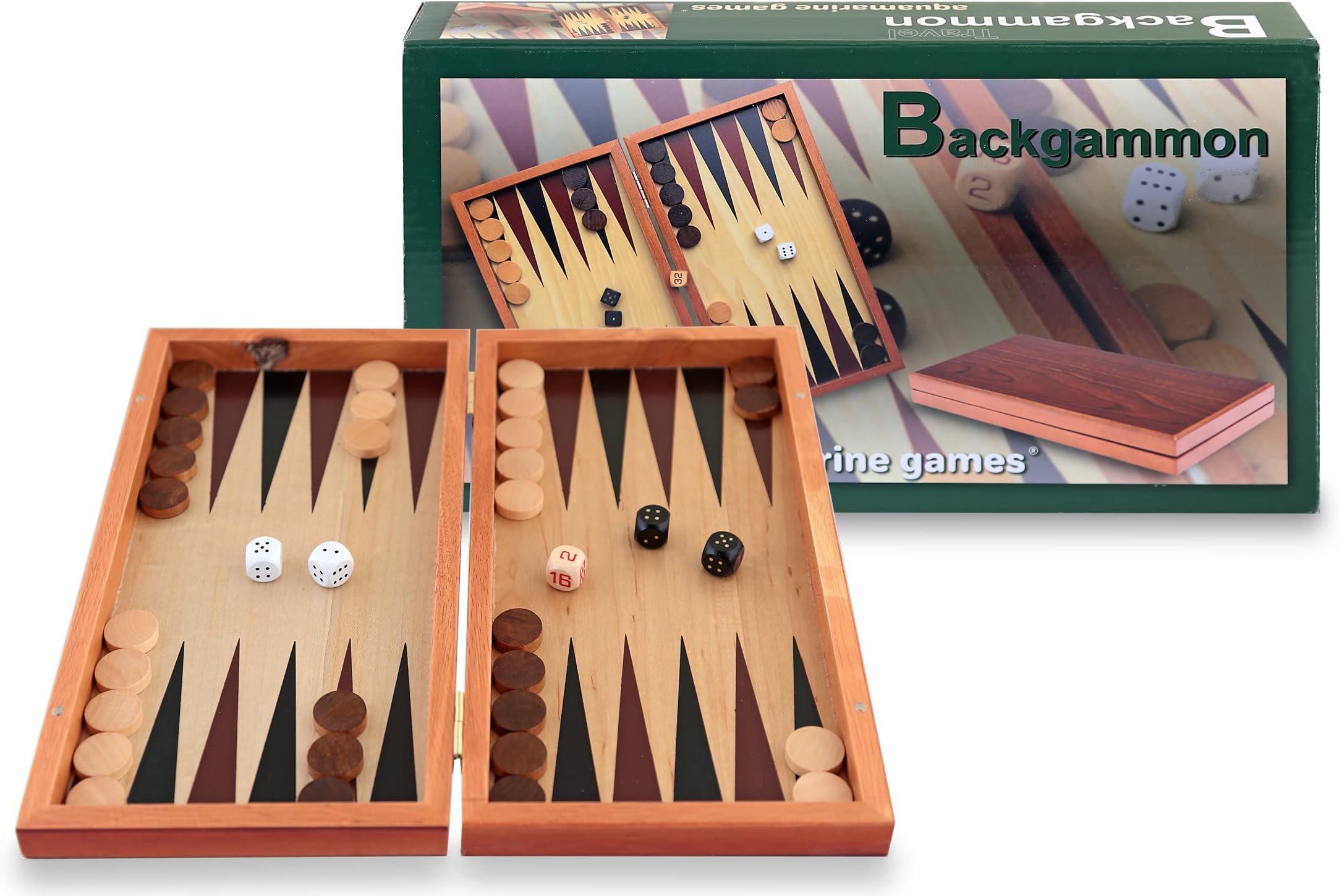 SG1019 Backgammon, Nature, 15,5 x 4 x 28 cm