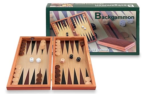 Aquamarine Games Backgammon de Voyage FSC100% (Compudid SG1019)