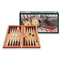 Aquamarine Giochi - Backgammon Viaggi, 2 giocatori (Compudid SG1019)