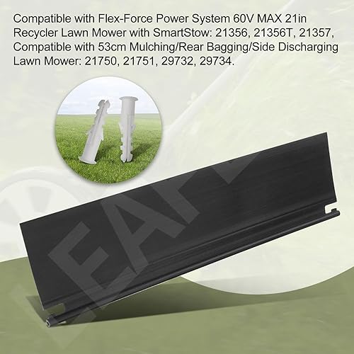 Miniatura 6 de 127-0724 Escudo de solapa de arrastre compatible con cortacésped reciclador Toro de 21 pulgadas 10730, 10732, 10734, 17730, 17732, 17734, 17736,