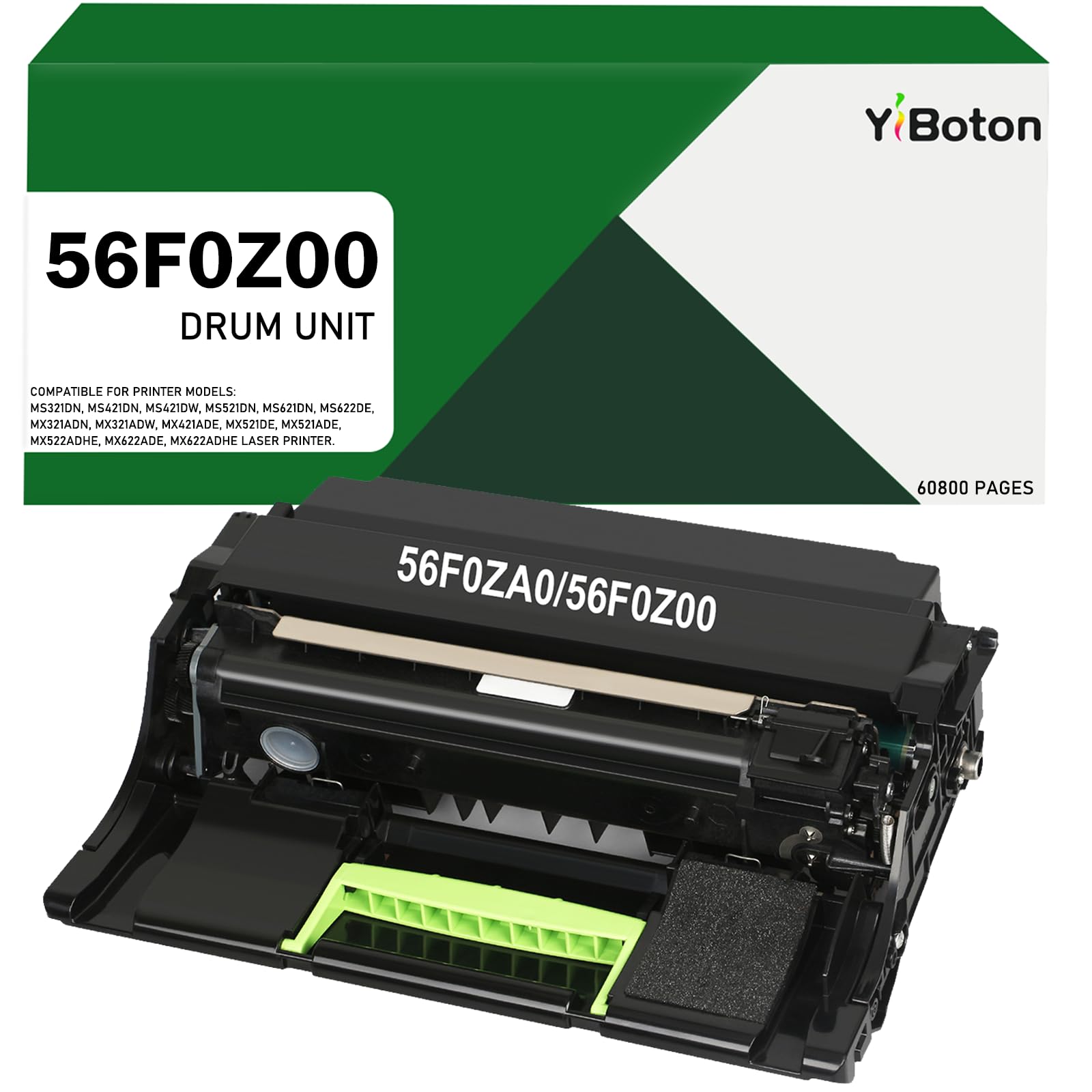 56F0Z00 Imaging Unit Compatible with Lexmark MS321 MS421 MS521 MS621 MS622 MX321 MX421 MX522 MX622 MB2328 MB2442 XM1242 XM1246 Printer