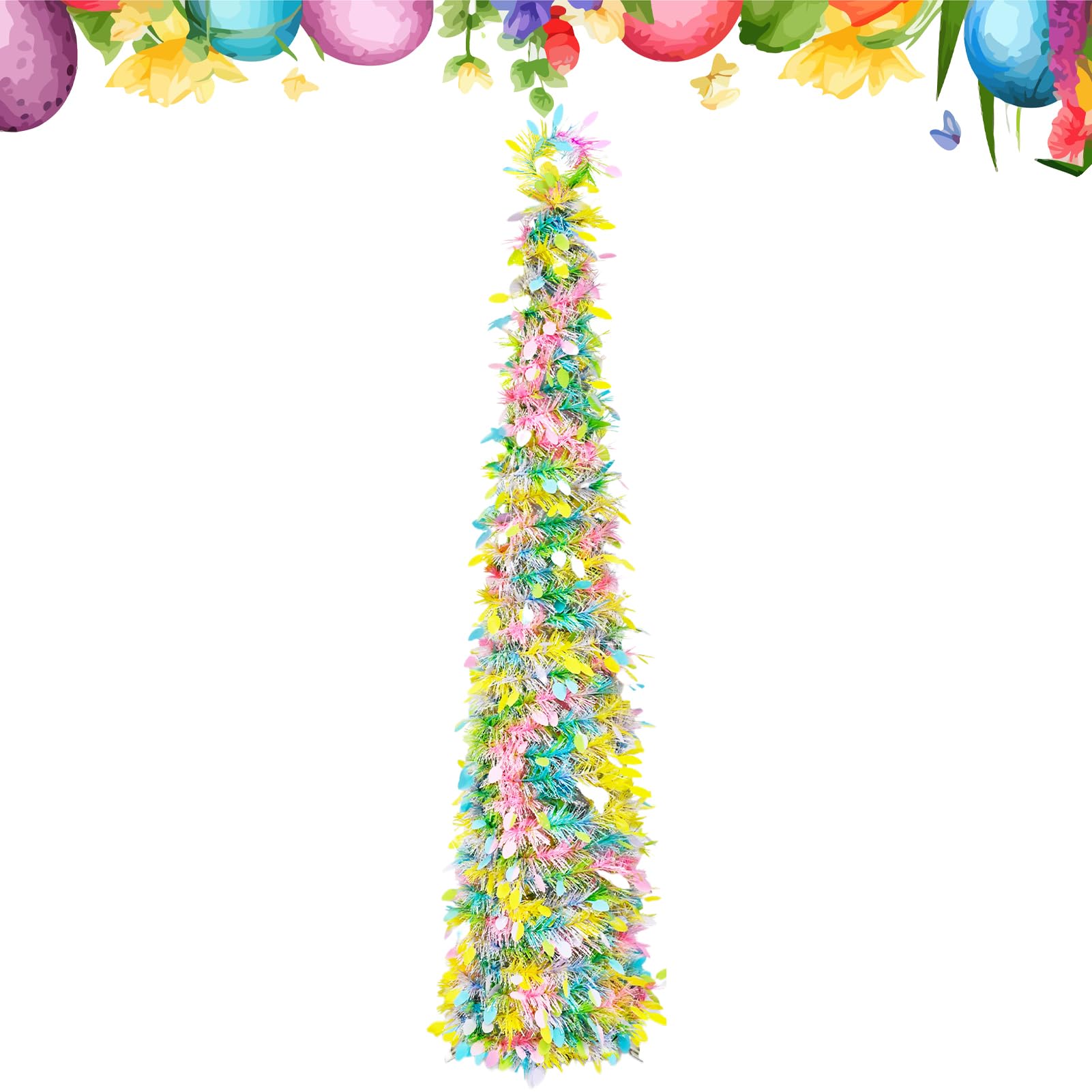 Árbol de Pascua navideño de 152 cm, el regalo ideal para decorar mesas en primavera