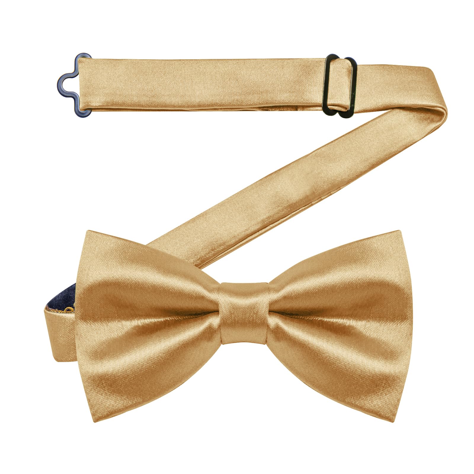 YourTies Bow Ties for Men Pre-Tied Adjustable Bow Tie Coloful Satin Bowtie