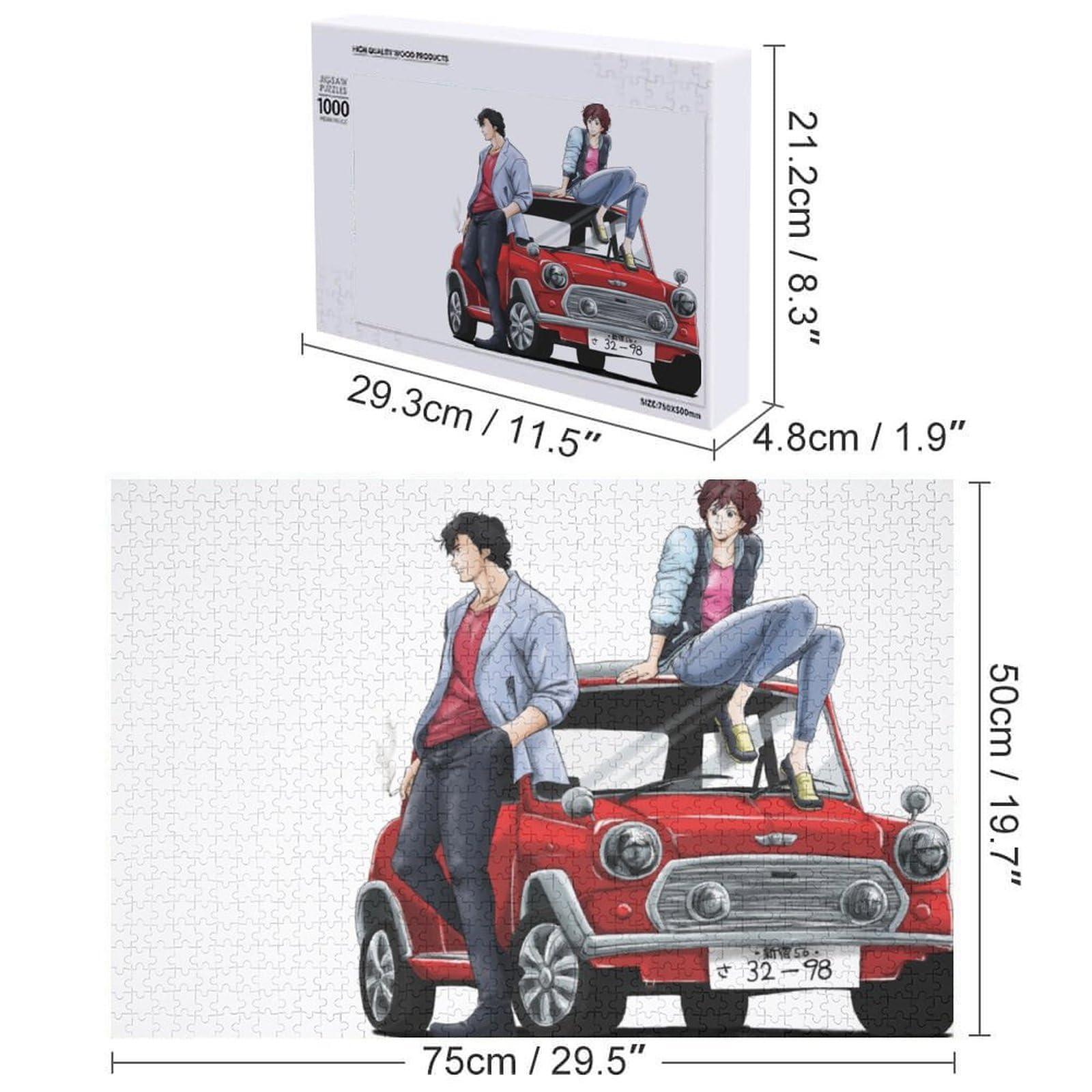 Amazon.co.jp: シティーハンタージグソーパズル 300/500/1000ピース