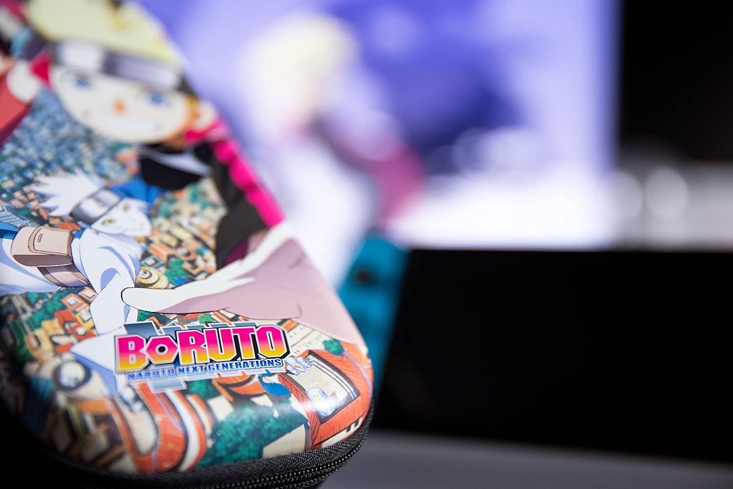 Konix Boruto Naruto Next Generations Case and Storage Fly for Nintendo Switch - Team 7 Konoha, multicoloured, Fly - Team 7, multicoloured, Fly - Team 7