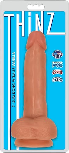 Miniatura 2 de Thinz - Consolador delgado de 7 pulgadas con bolas - Ligero