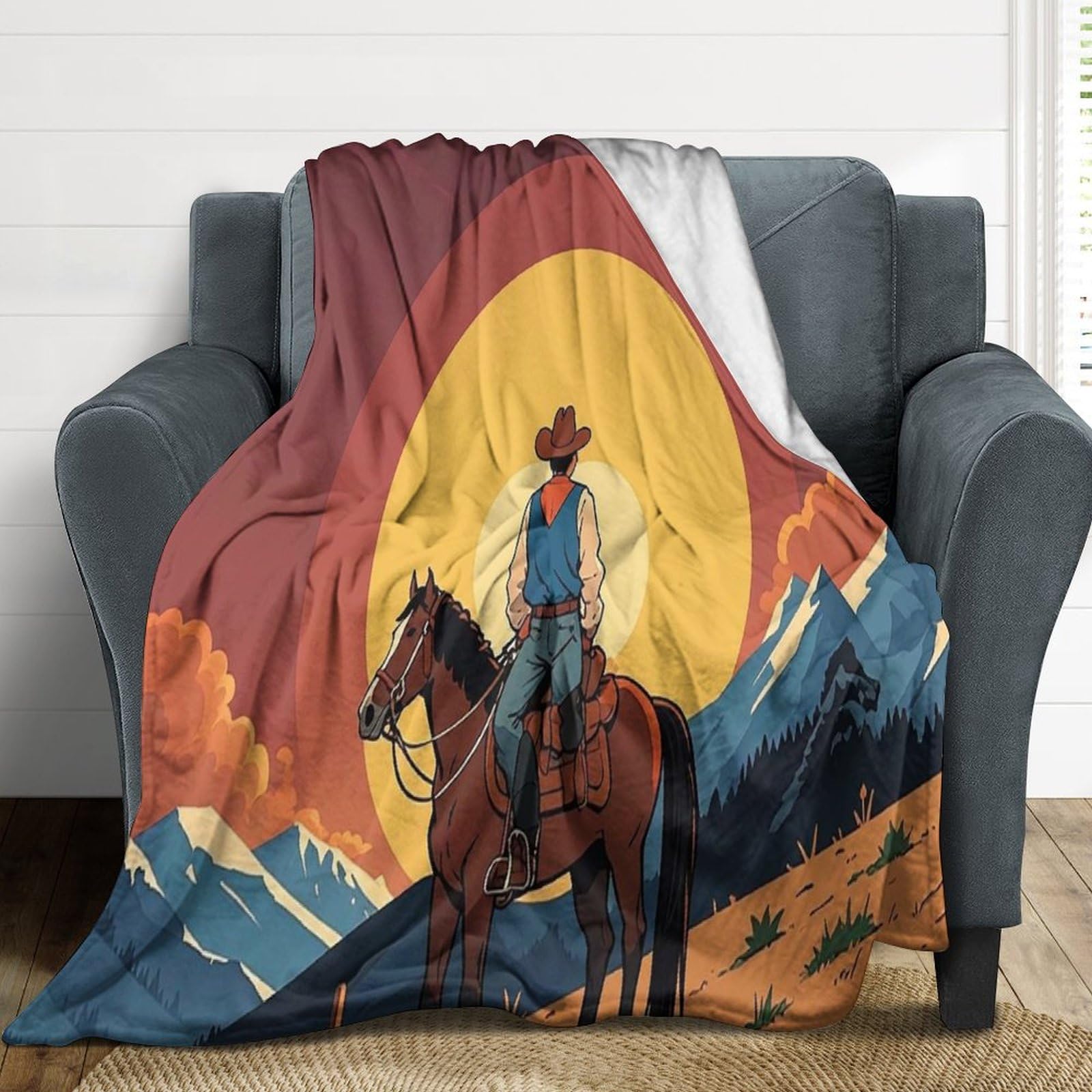 Couverture en flanelle douce pour lit et canapé, plaid léger 167,6 x 228,6 cm