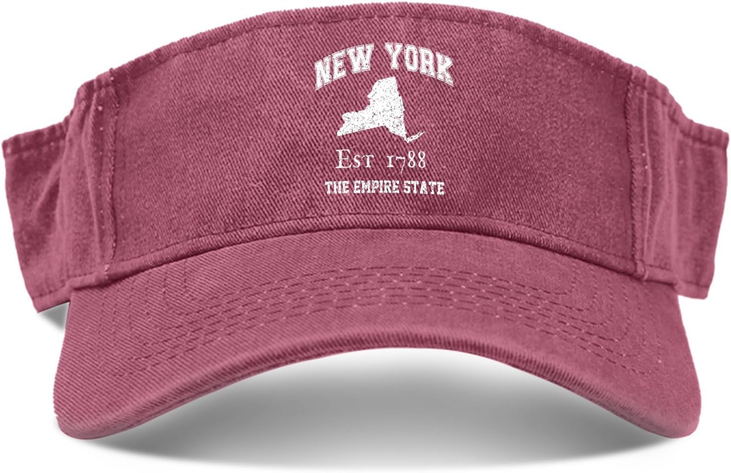 New York The Empire State Hat Sun Visor Hat for Men Sun Visor Hats Funny Sports Visor Hats